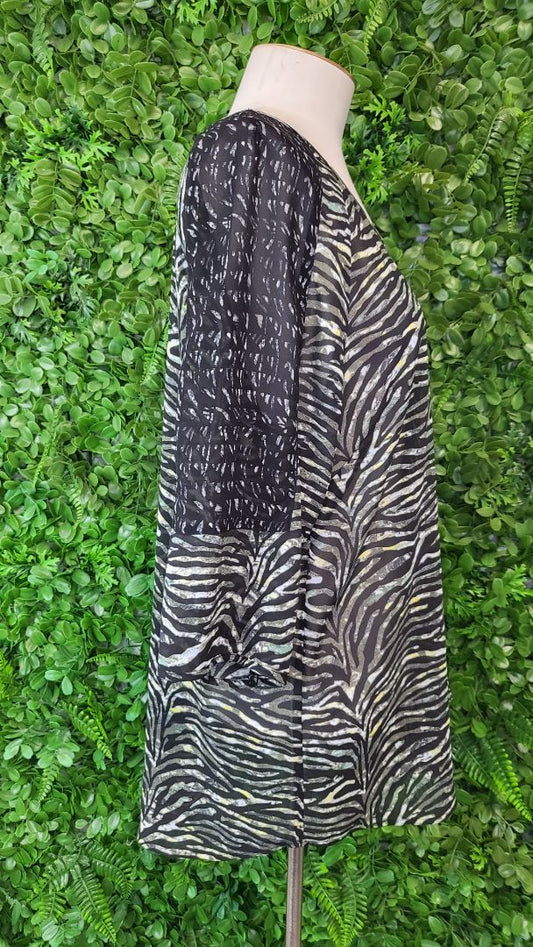 Foil Zebra Print Top (14)