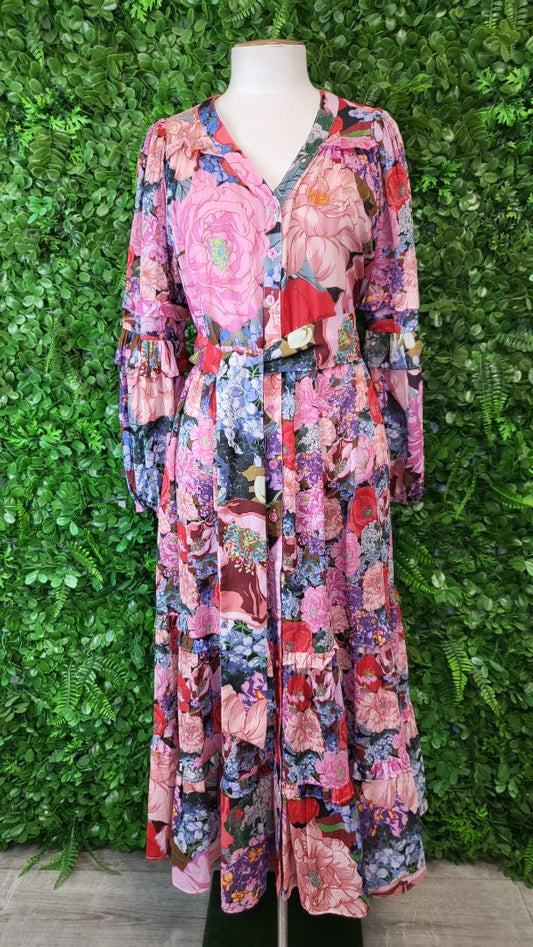 Coop Floral Afternoon V Dress (10)