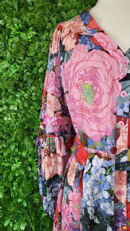 Coop Floral Afternoon V Dress (10)