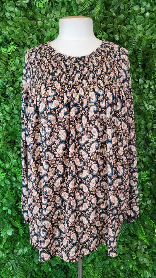 Boho Print Top Molly Bracken Tops (14-16)