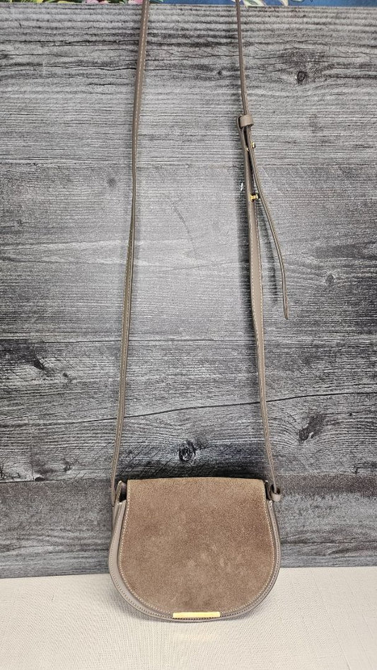 Cuyana Taupe Mini Sadle Bag (17cmx15cmx6cm)