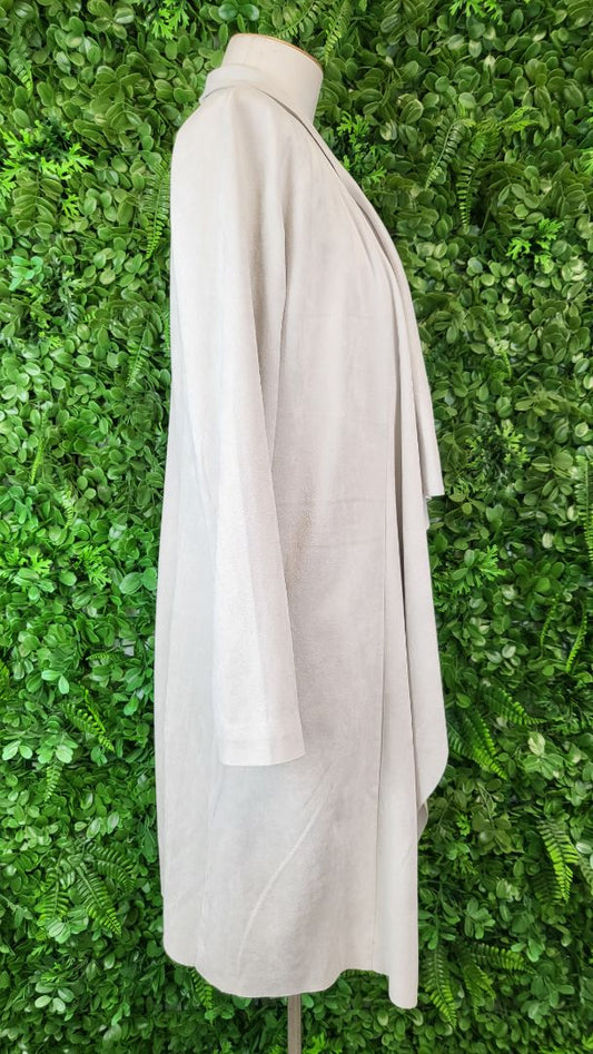 Loobies Story Cream Faux Suede Jacket (10)