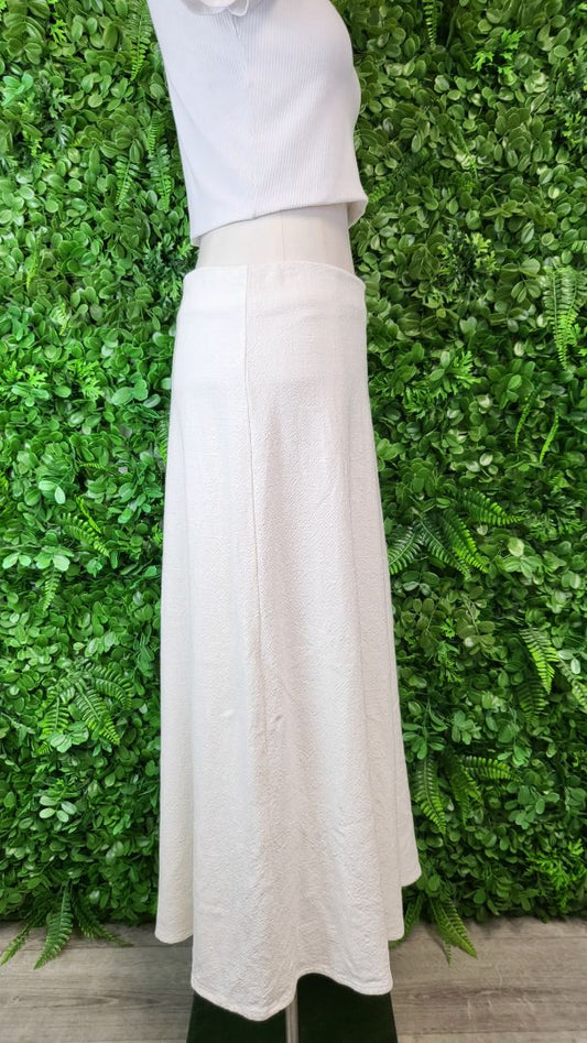 Staple The Label Cream A-Line Skirt (14)