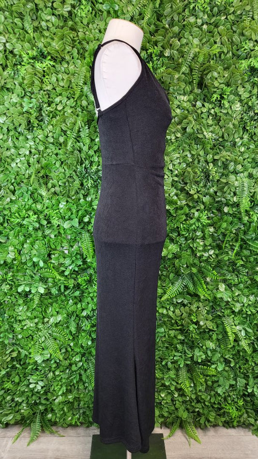 Fayt Refined Black Evening Dress (8)