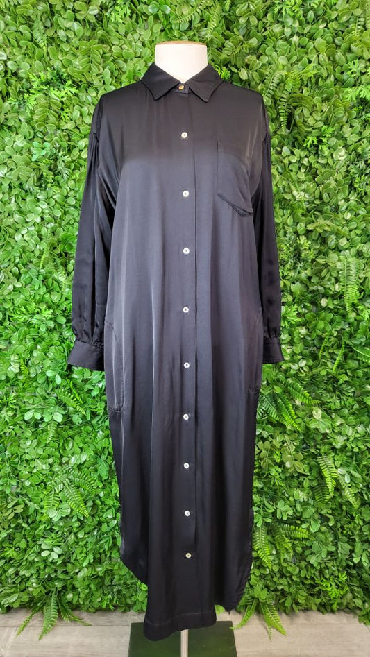 Briarwood Black Shirt Dress (10-12)