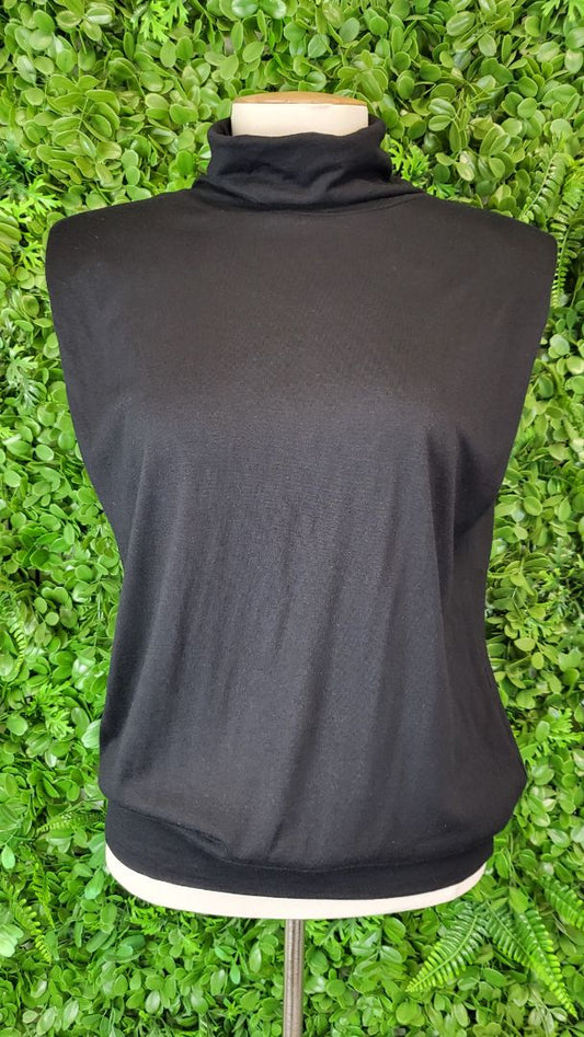 Witchery Black Sleeveless Top (10)