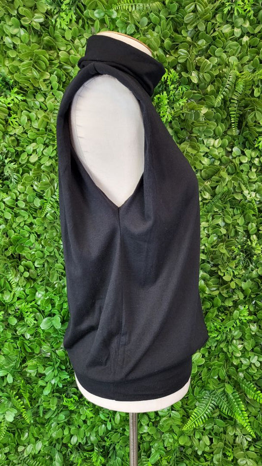 Witchery Black Sleeveless Top (10)