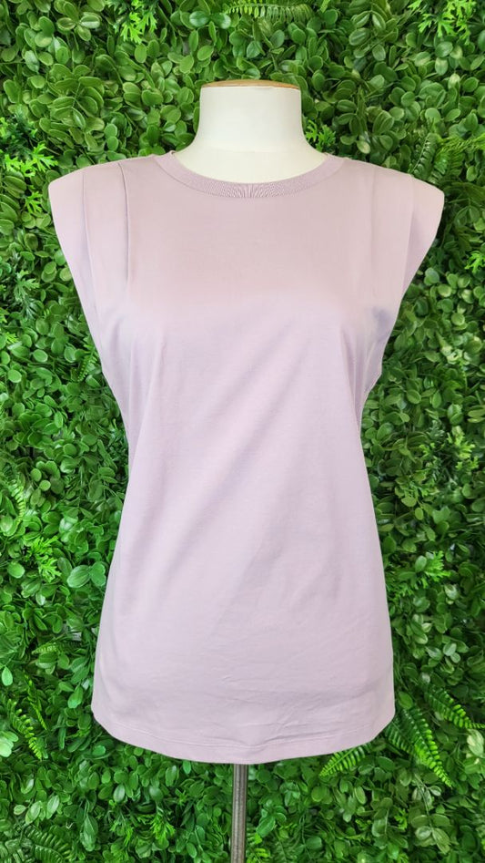 Witchery Mauve Muscle Tank Top (10)