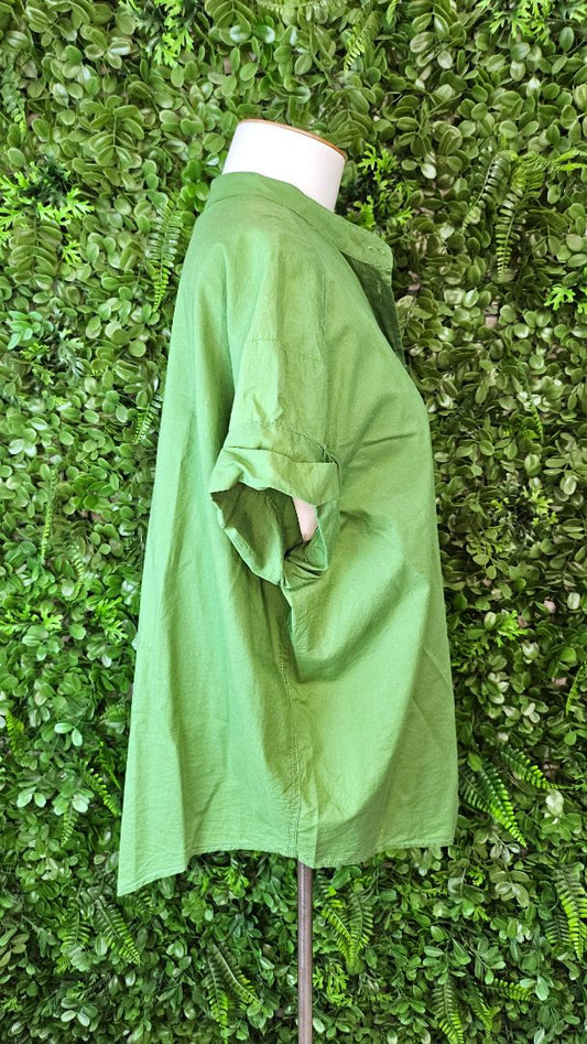 POL Green Cotton Blouse (10)