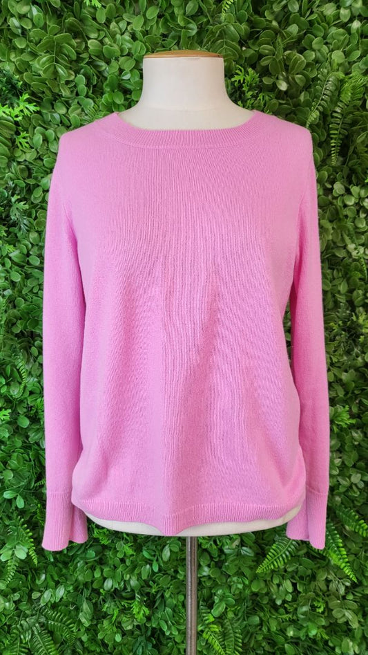 J.Crew Pink Cashmere Knit (12)