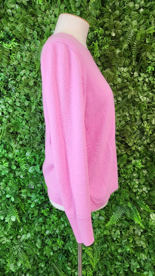 J.Crew Pink Cashmere Knit (12)