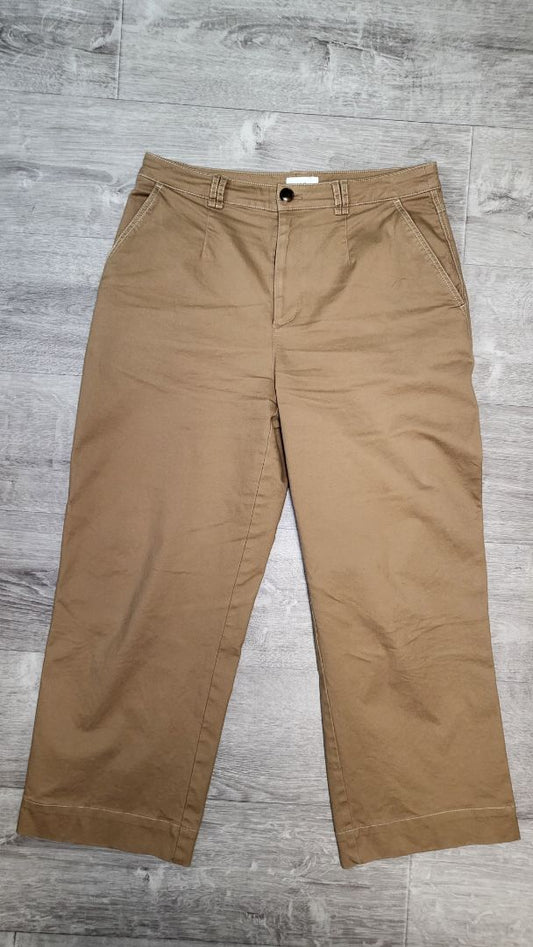 Jag Tan Wide Leg Crop Pant (12)