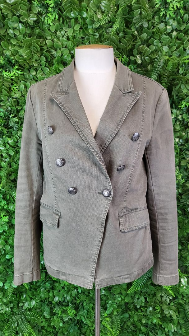 Just Jeans Khaki Denim Blazer (12)