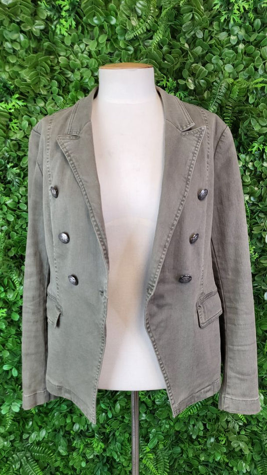 Just Jeans Khaki Denim Blazer (12)