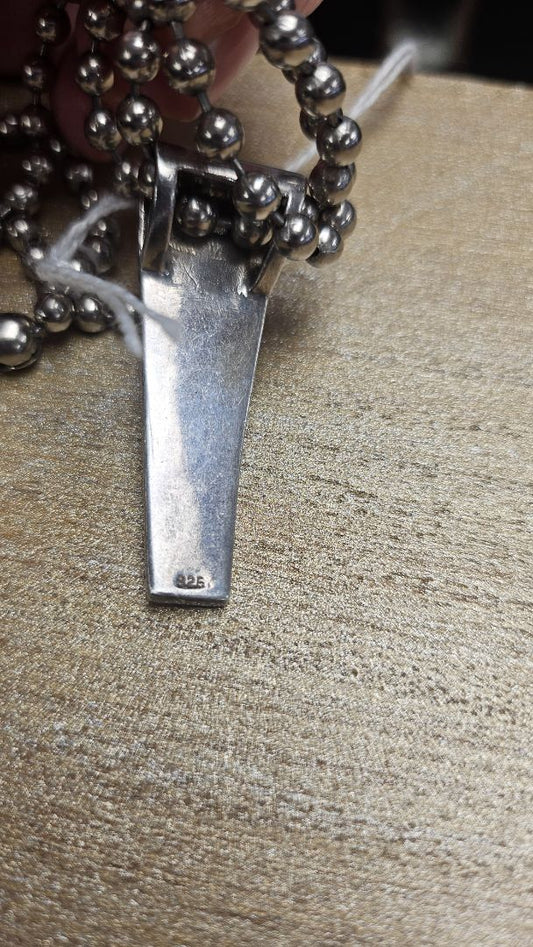 Unknown  925 Pendant W Plug Chain