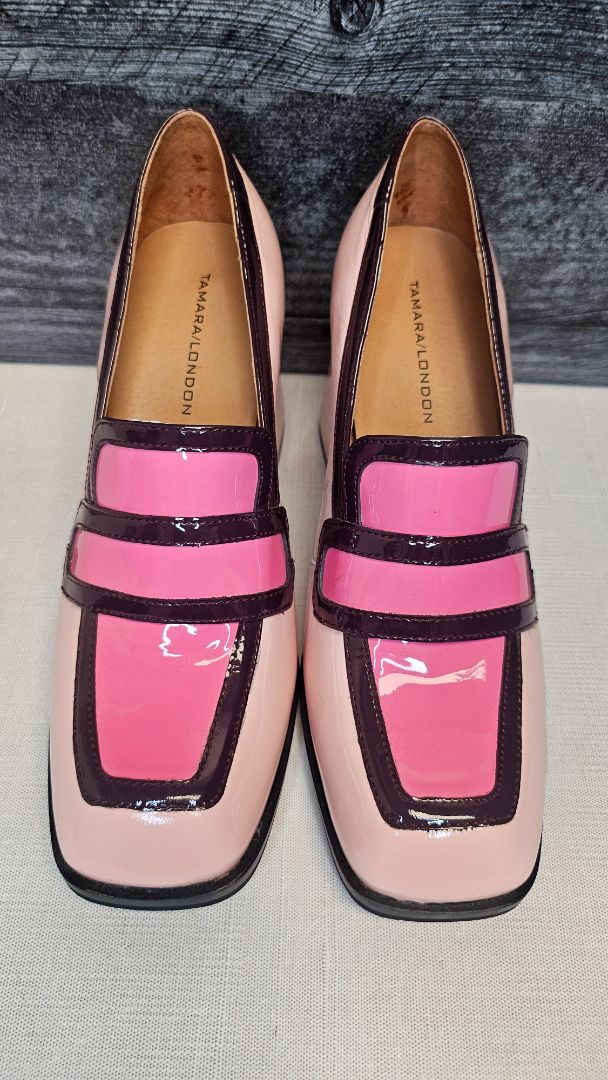 Tamara London Pink Platform Heels (37)