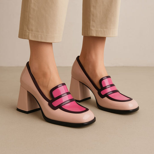 Tamara London Pink Platform Heels (37)