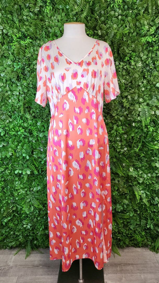 St Germaine Print Sateen Maxi BNWT (12)
