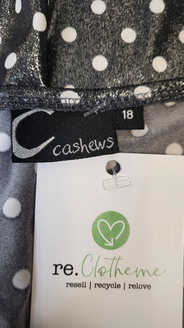 Cashews Metallic Grey Polka Tank (18)