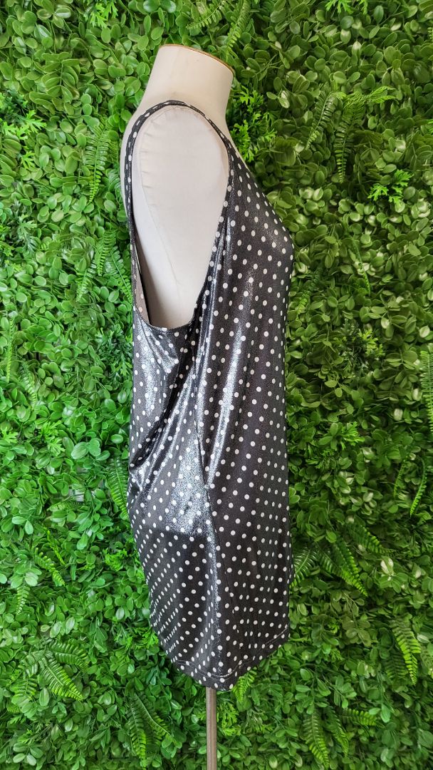 Cashews Metallic Grey Polka Tank (18)