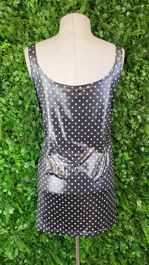 Cashews Metallic Grey Polka Tank (18)