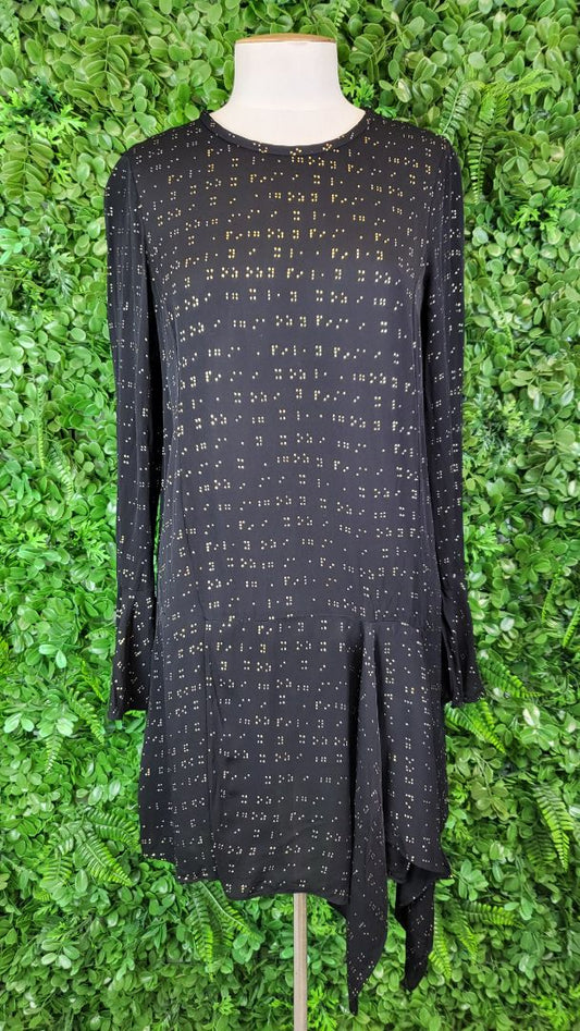 Sass & Bide Print Drop Hem Dress (8)