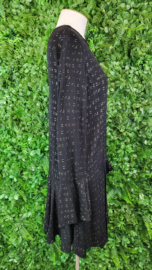 Sass & Bide Print Drop Hem Dress (8)