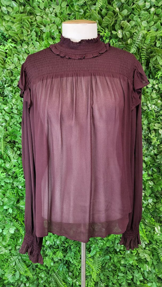 Drama The Label Port Sheer Blouse (12)