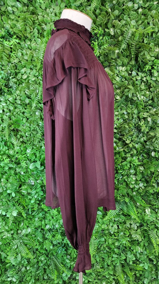 Drama The Label Port Sheer Blouse (12)