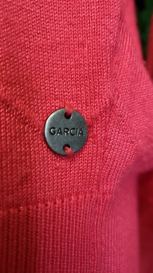 Garcia Pink V-neck Jumper (10-12)