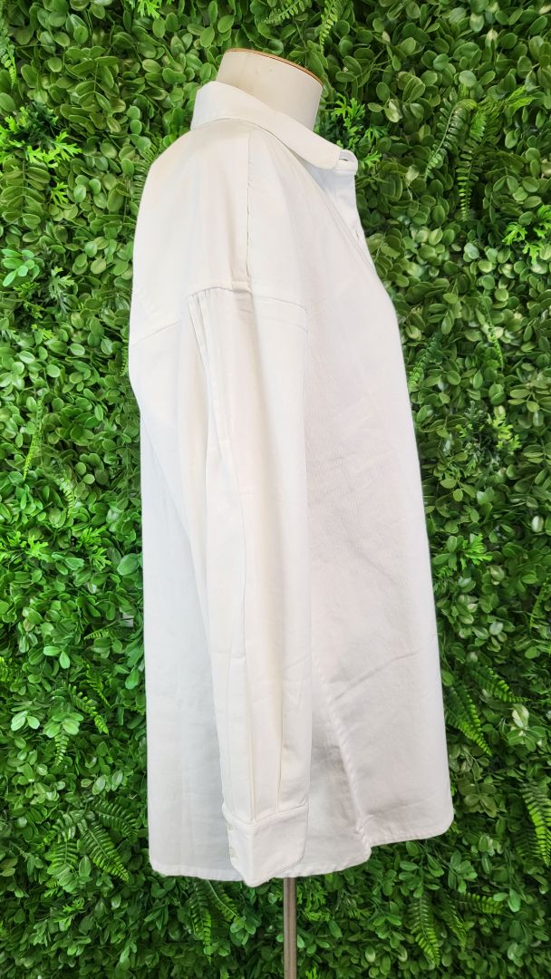Seasalt Cornwall White Cotton Shirt (16)