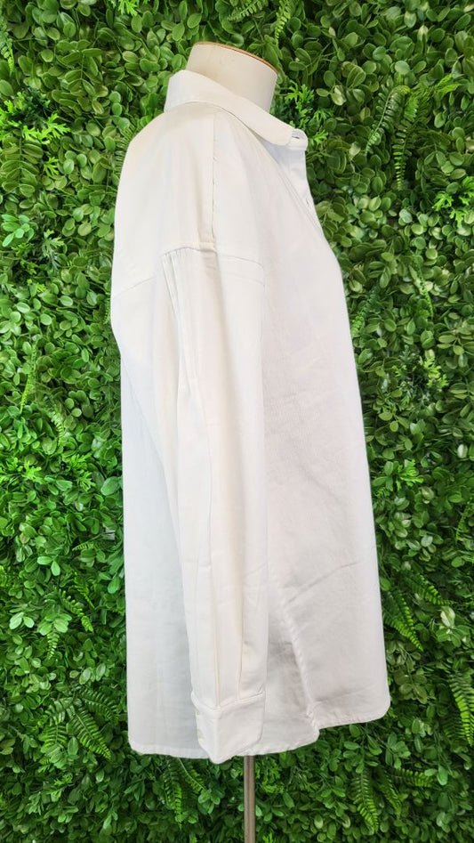 Seasalt Cornwall White Cotton Shirt (16)