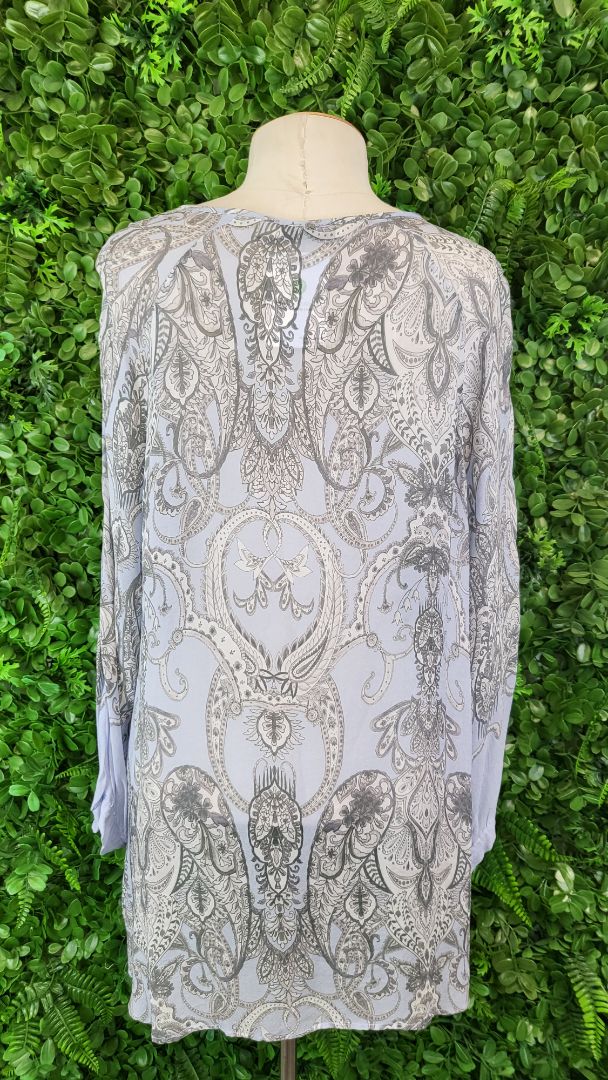 Lania The Label Multi Paisley Sheer Top (16)