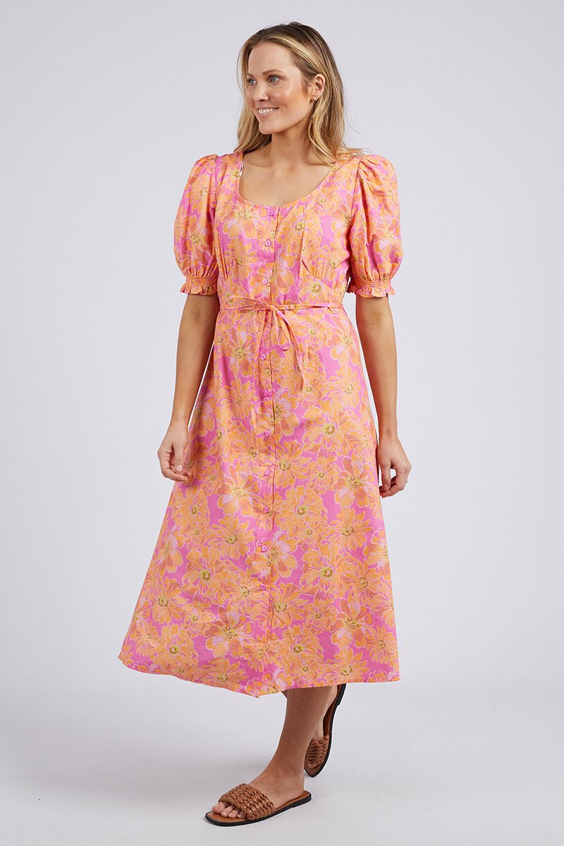 Elm  Floral Print Dress BNWT (12)