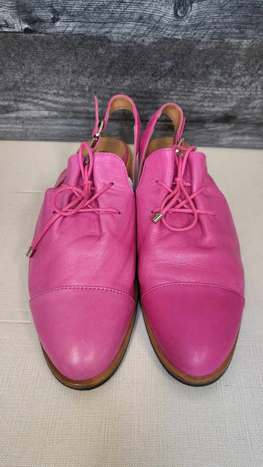 Belle Scarpe Pink Slingback Loafer (40)