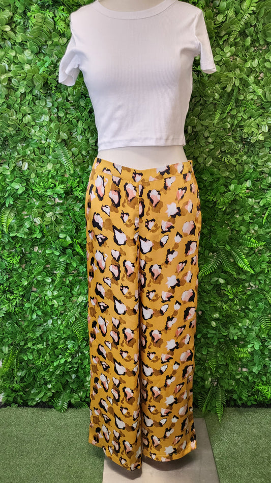 Drama The Label Yellow Floral Pants (8)
