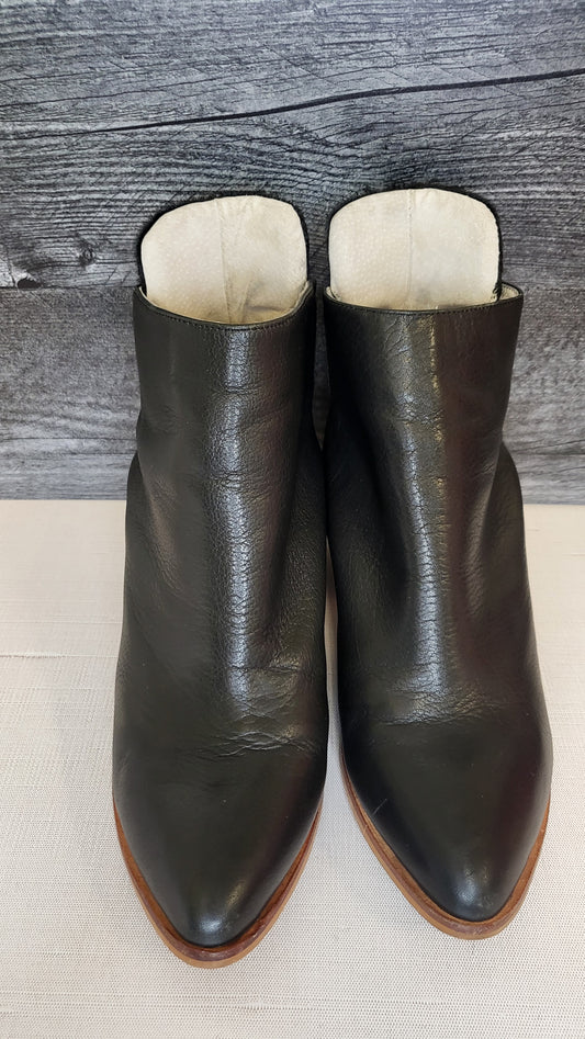 Sol Sana Black Leather Boots (38)