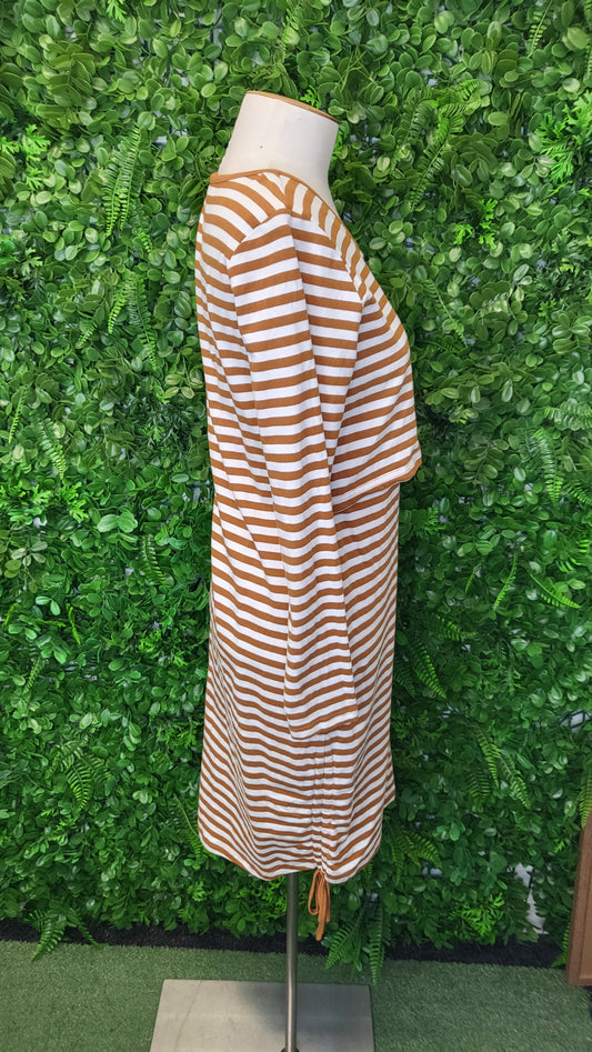 Addison Stripe Overlay Dress (8)