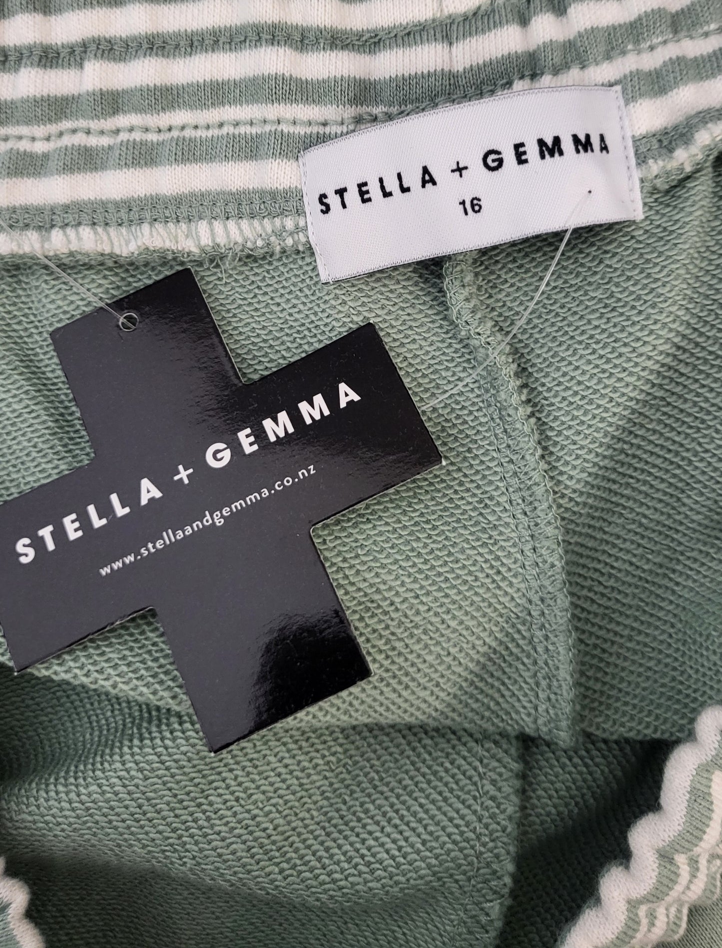 Stella+Gemma Green Track Pants BNWT (16)