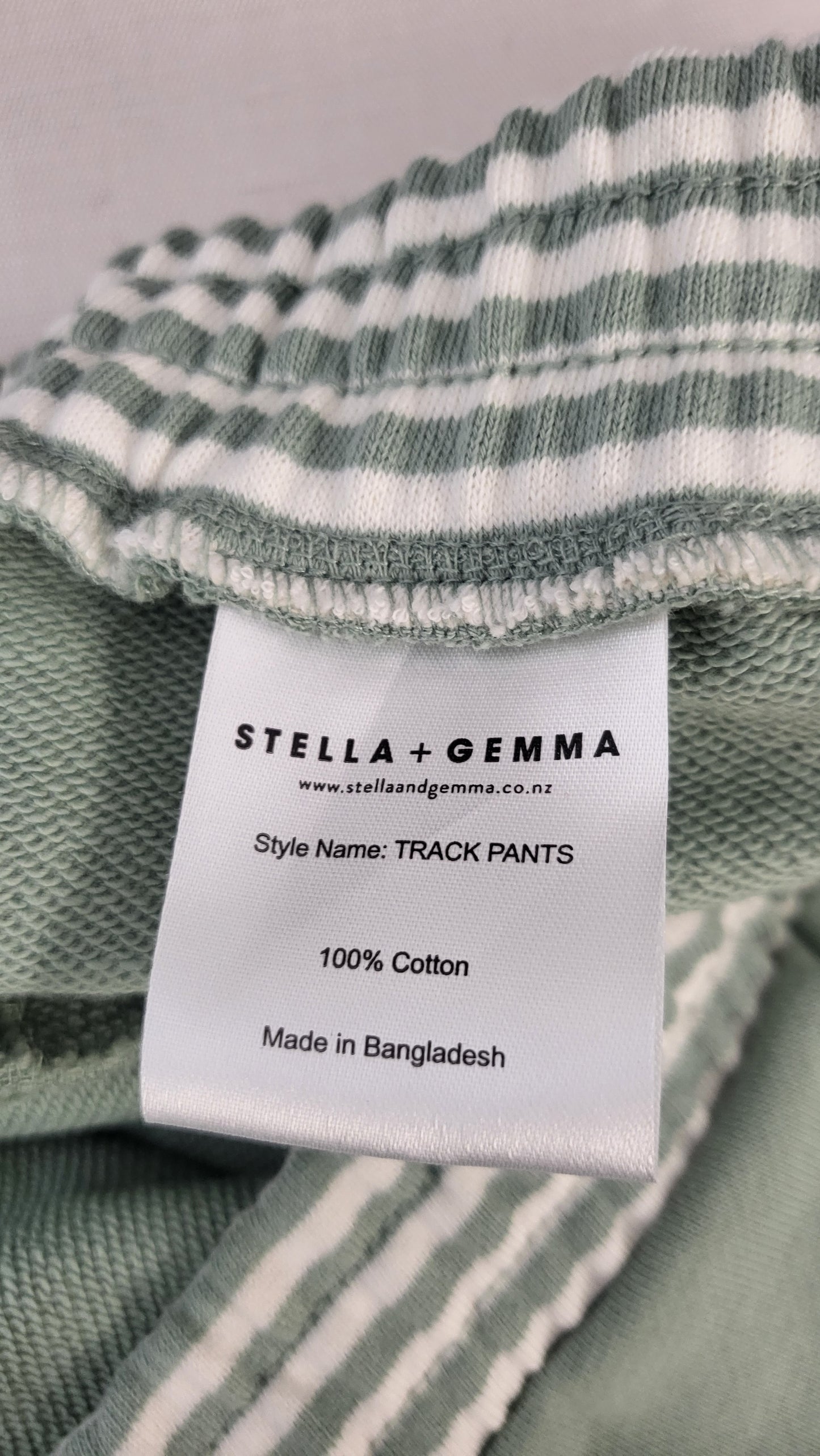 Stella+Gemma Green Track Pants BNWT (16)