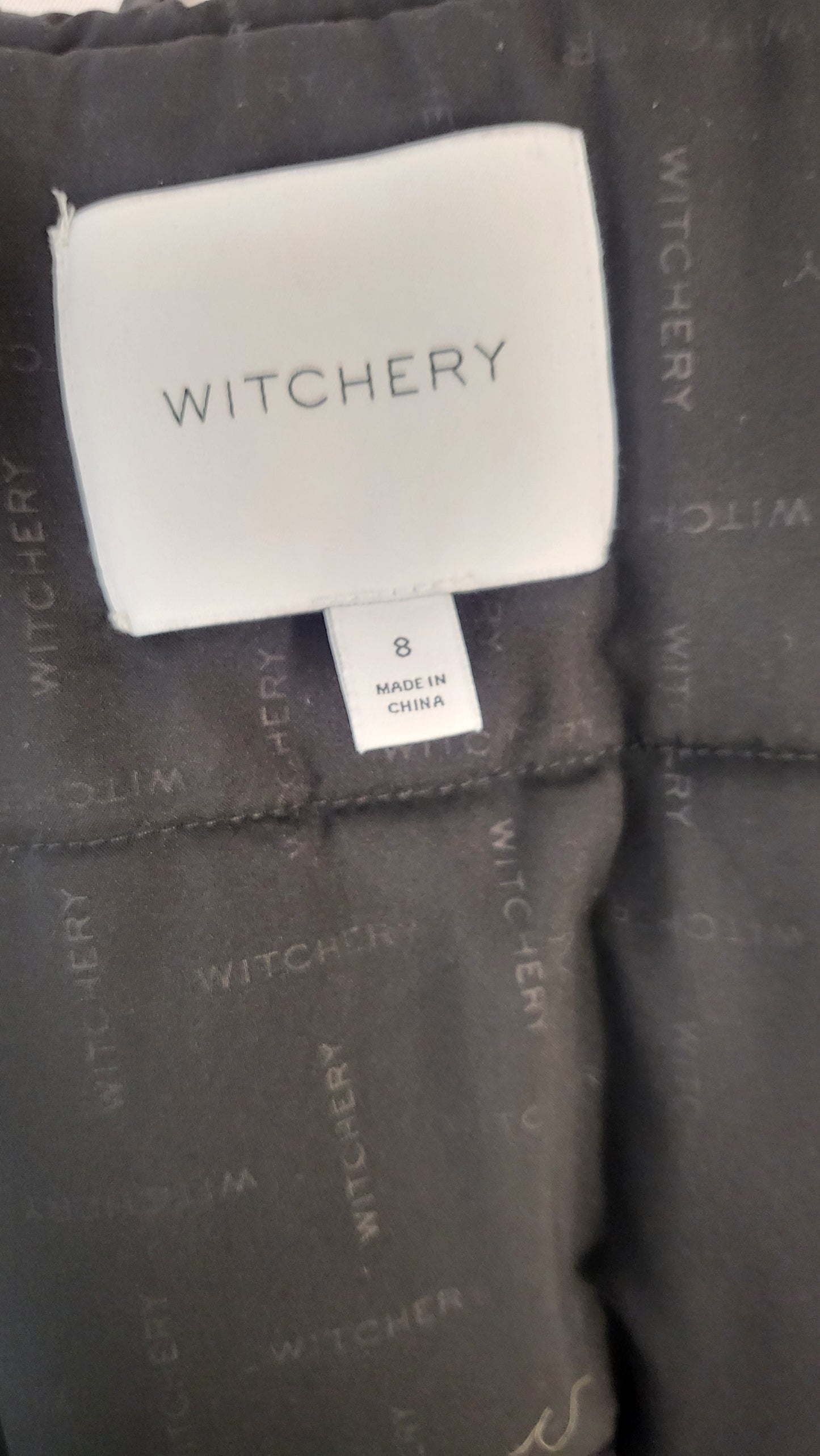 Witchery Black Hooded Vest (8)