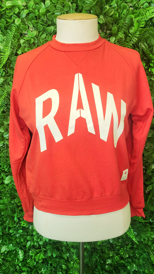 G-Star Raw Orange Xoda Sweat Top (8)
