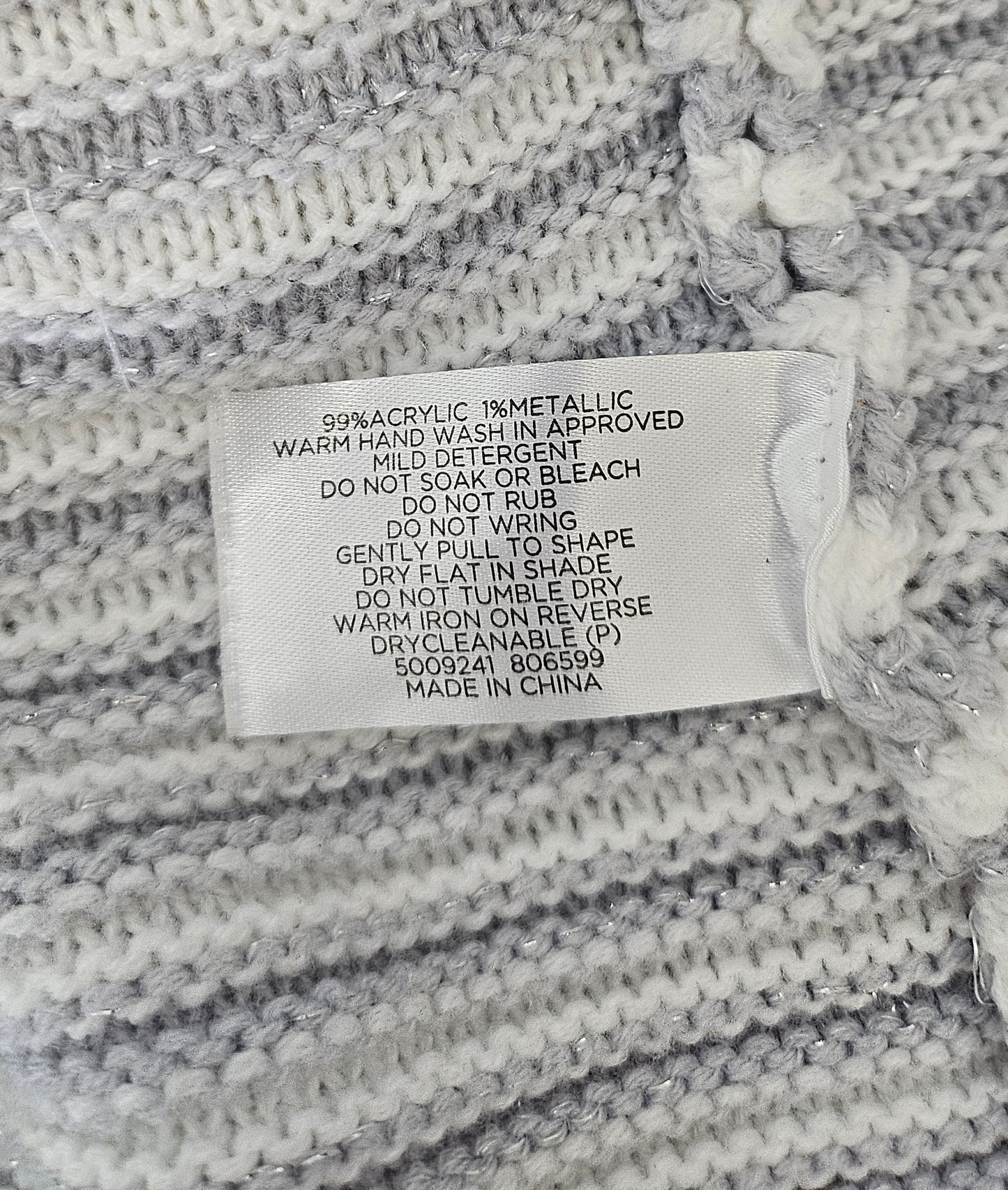Unknown  Metallic Stripe Knit (14)