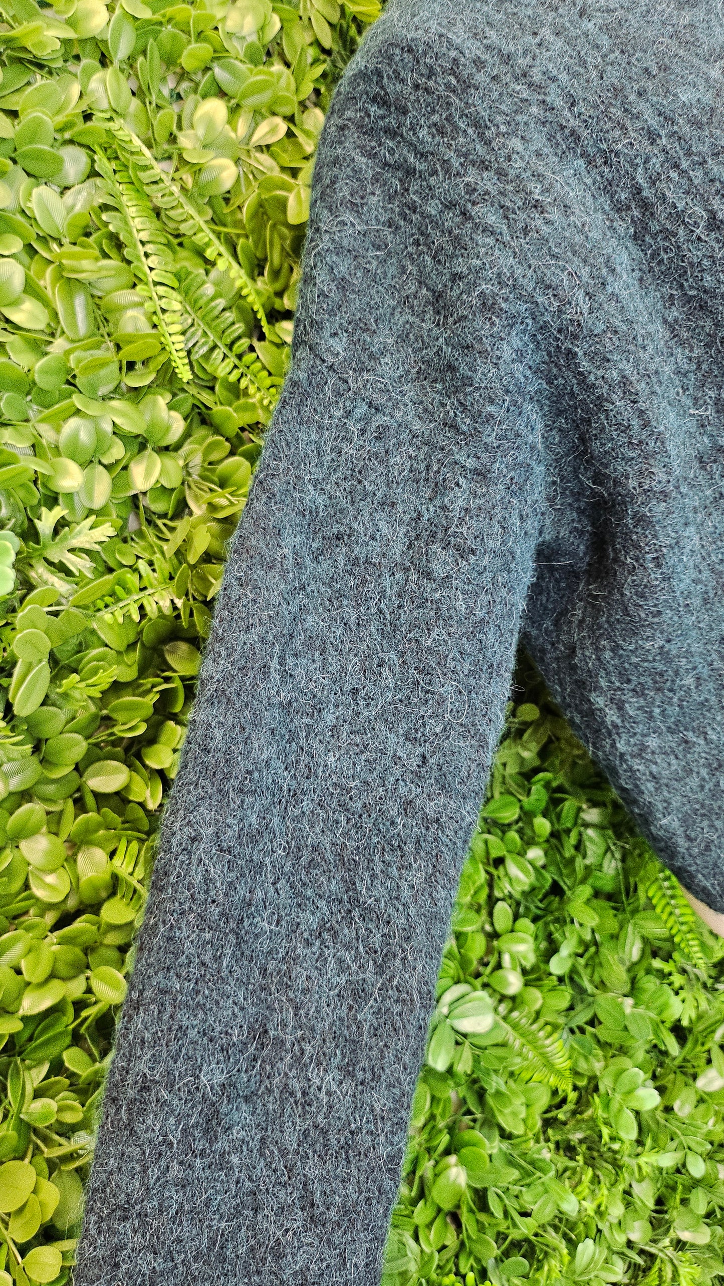 Foil Jade Green Wool Blend Cardi Knit (10)