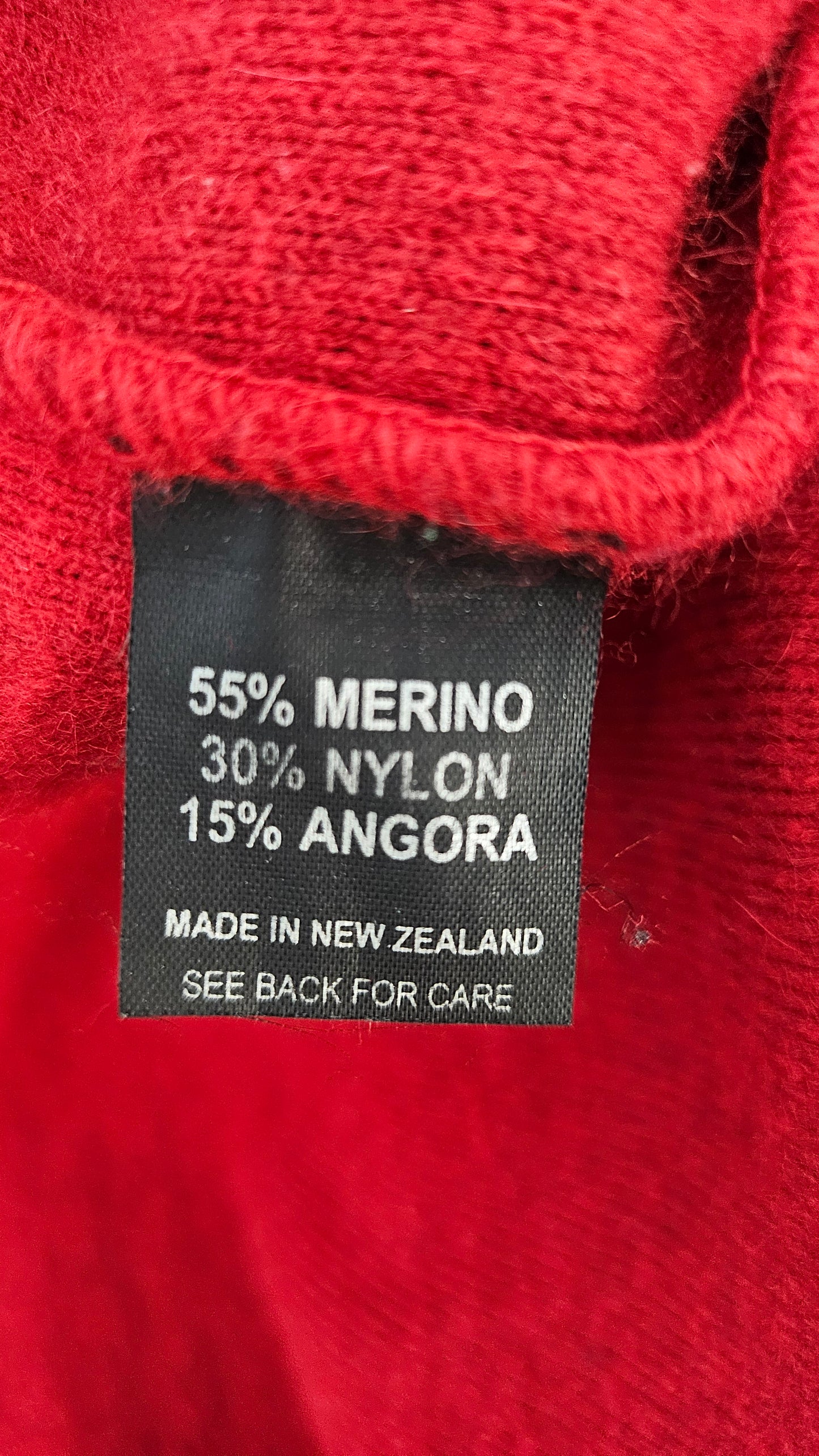 Aotearoa Red Merino/Angora Blend Vest (14)