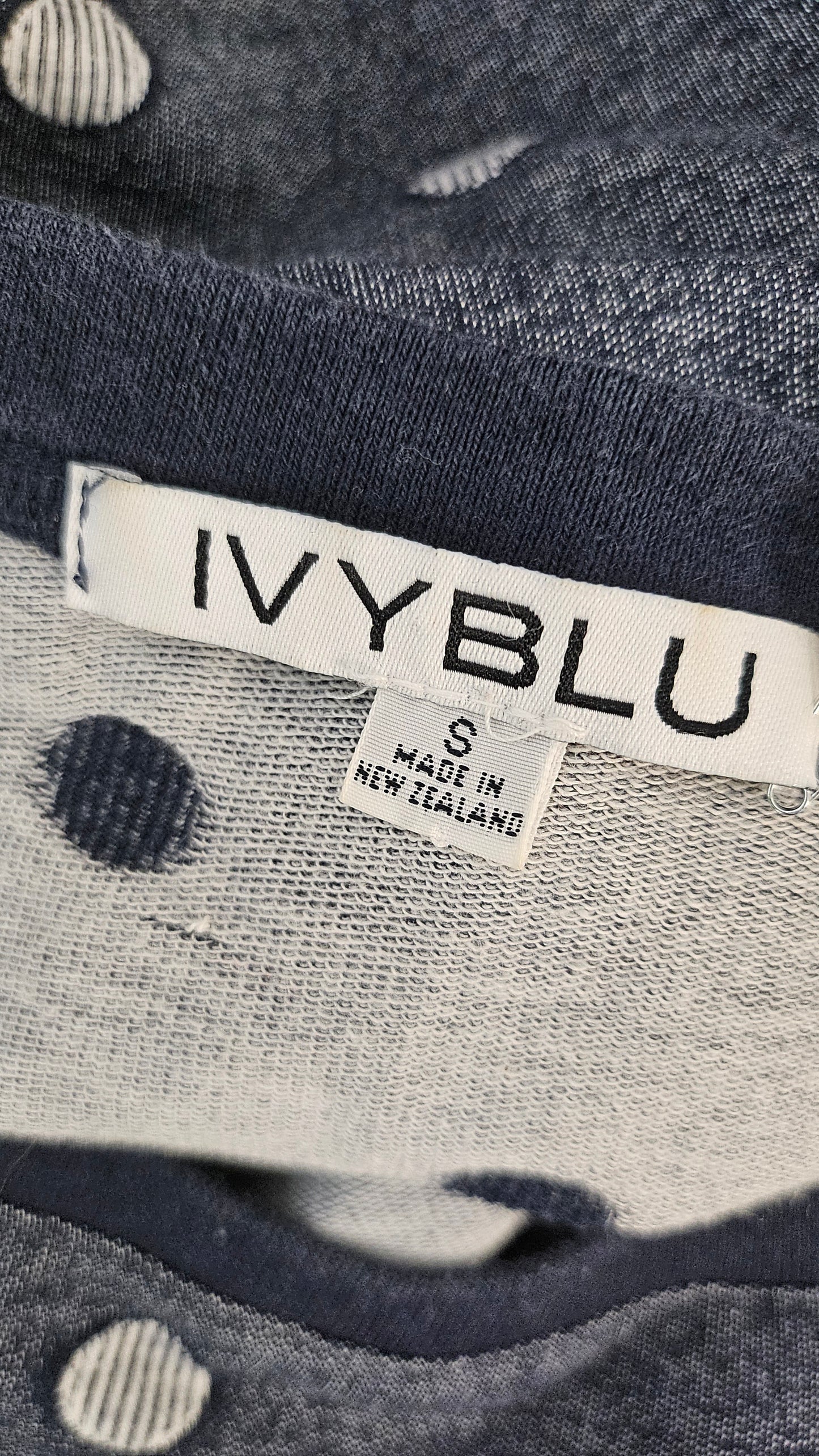 IvyBlu Blue Batwing Sleeve Top (10)