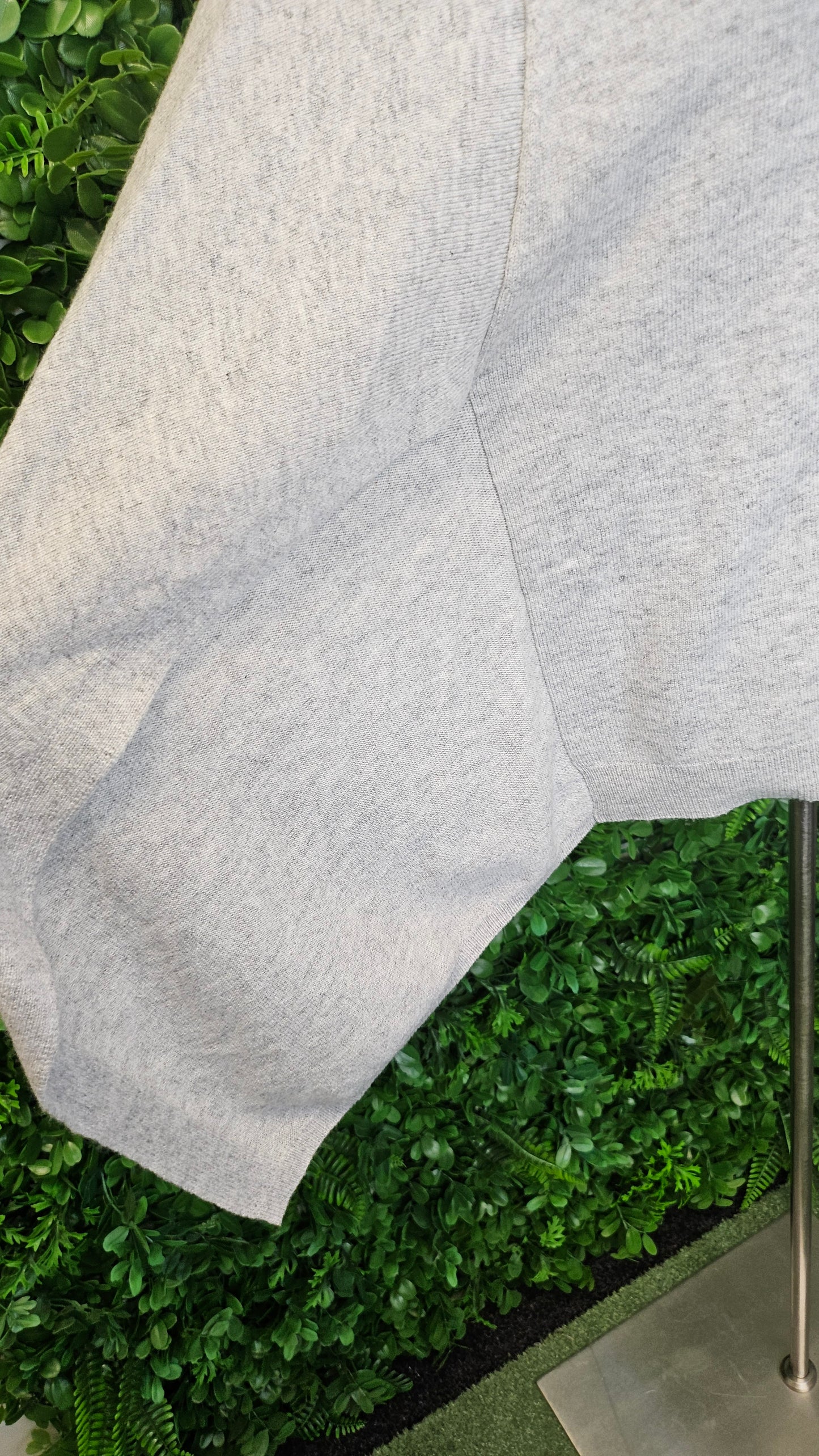 Random Grey Cashmere/Wool Blend Cape Knit 10/12