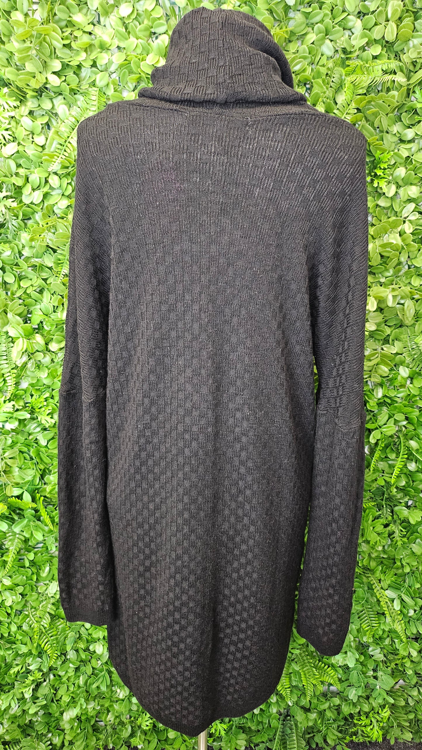 Ivy Blu Black Knit Dress (10)