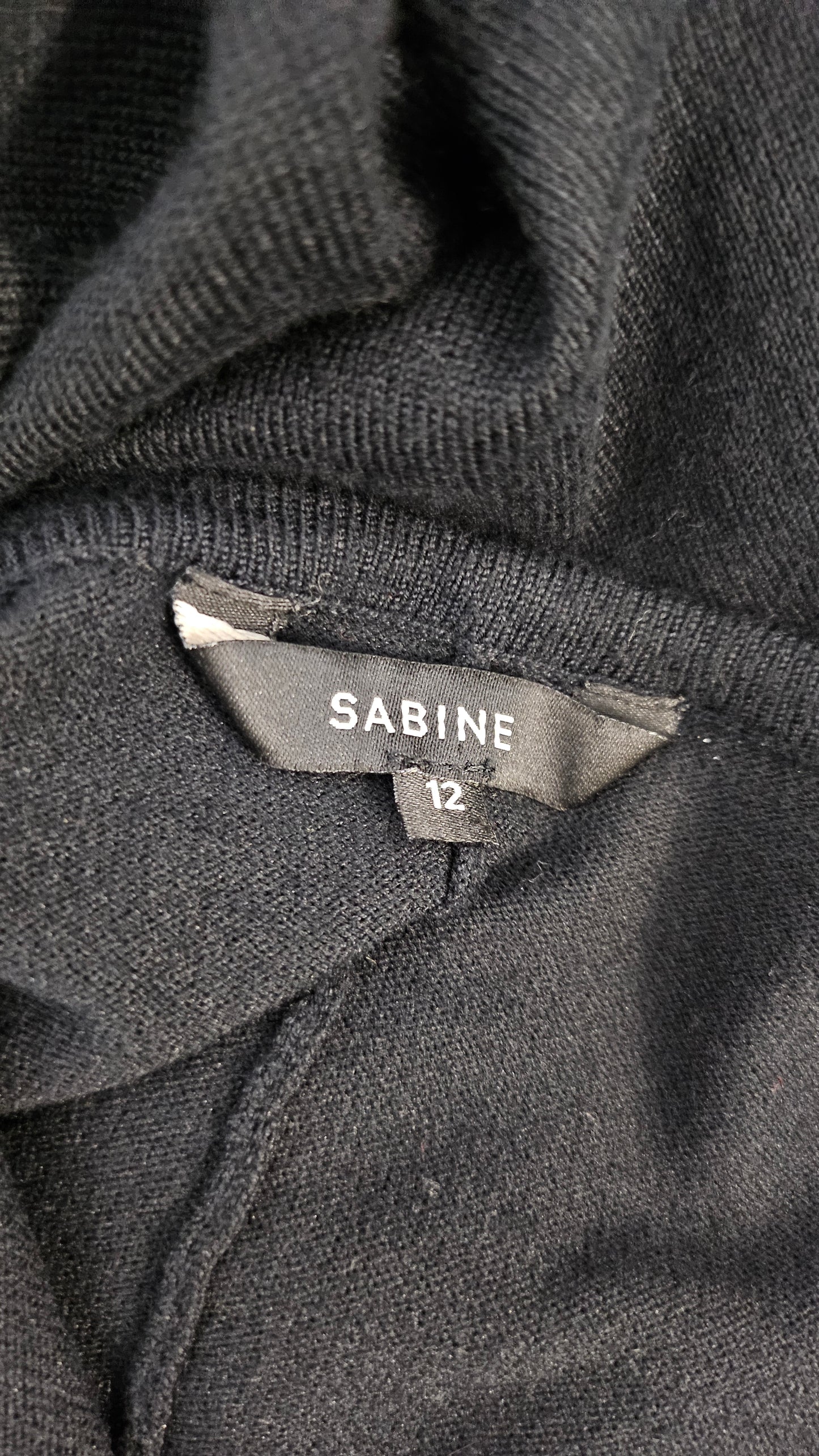 Sabine Black Tunic Top (12)