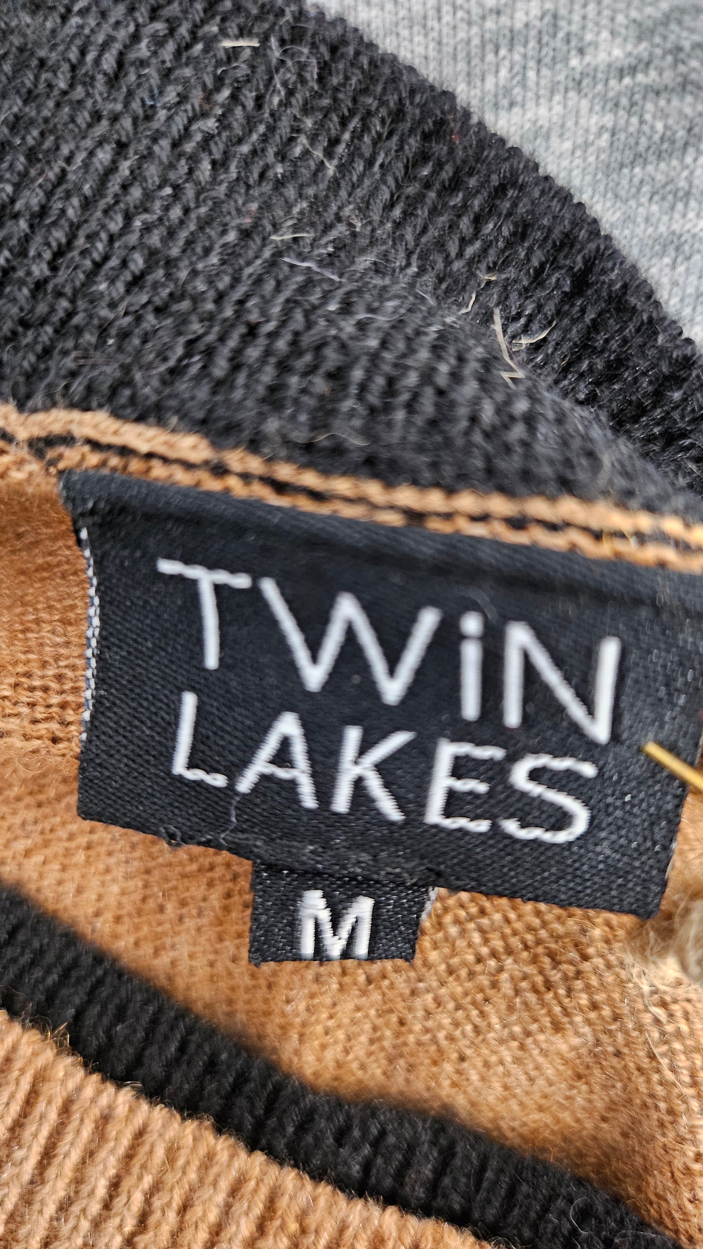 Twin Lakes Brown Contrast Knit (12-16)